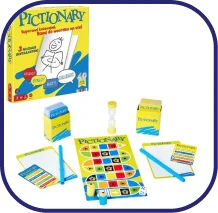 gra planszowa Pictionary dla rodziny